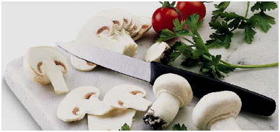 Funghi prataioli crudi